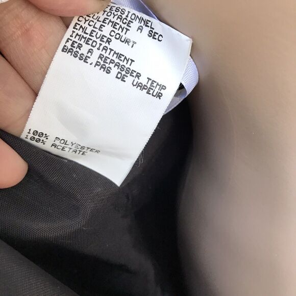 Jessica Scott McClintock Formal Long Black Gown White Lace Size 8 10 Vtg 80s 90s - Picture 8 of 8